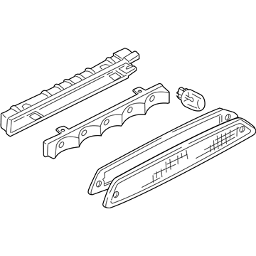 Mercury 8L2Z-13A613-A High Mount Lamp