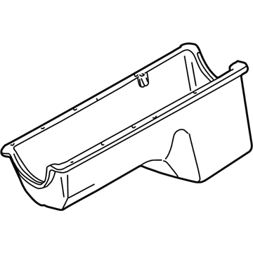 Ford YC3Z-6675-A Oil Pan