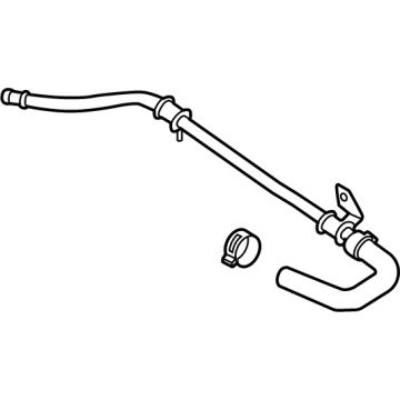 Ford LC3Z-6B850-B Lower Return Hose