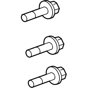 Ford -W505266-S439 Spare Tire Retainer Bolt