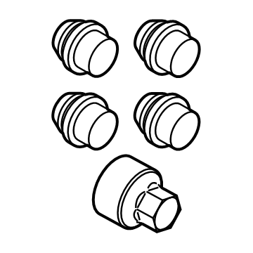 Ford ACPZ-1A043-A Wheel Nut