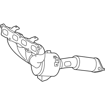 Ford MAE8Z-5G232-C Exhaust Manifold And Catalyst