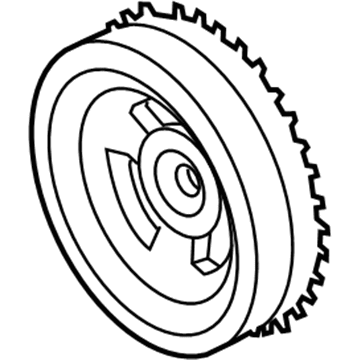 Ford CV6Z-6312-D Crankshaft Pulley