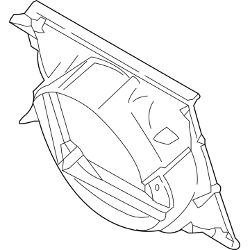 2021 Ford F-250 Super Duty Fan Shroud - LC3Z-8146-E