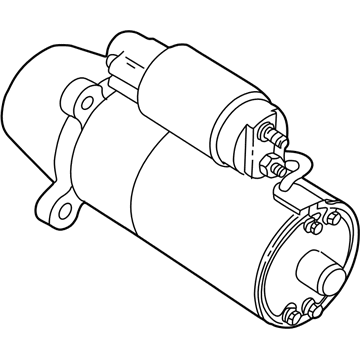 Ford YS4Z-11002-EBRM Starter Motor Assembly