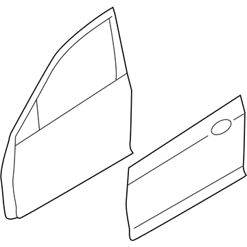 Lincoln BE5Z-5420124-A Door Shell