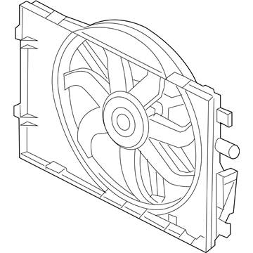 Lincoln DG1Z-8C607-K Fan Assembly