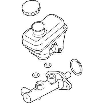 Mercury 9M6Z-2140-A Master Cylinder