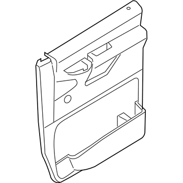 Ford 4C2Z-1523943-BAD Panel Assembly - Door Trim