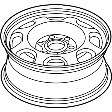 2018 Ford F-350 Super Duty Spare Wheel - BC3Z-1015-CCP