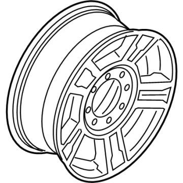 Ford HC3Z-1007-M Wheel, Alloy