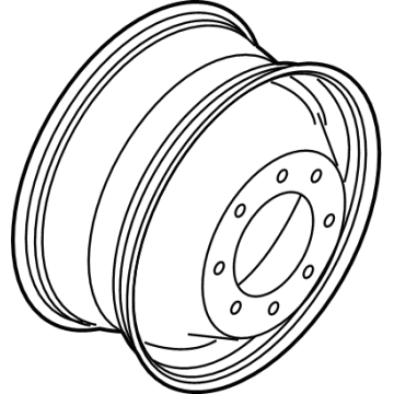 Ford JC3Z-1007-D WHEEL ASY