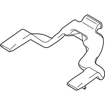 Ford 4L3Z-18C420-AA Floor Duct