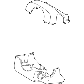 Ford FL3Z-3530-DD Shroud Assembly