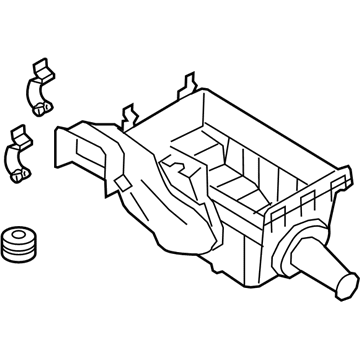 Lincoln 7T4Z-9A600-A Lower Tray