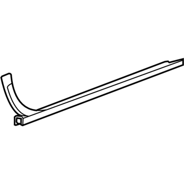 Lincoln 8L7Z-7821453-AC Belt Weatherstrip