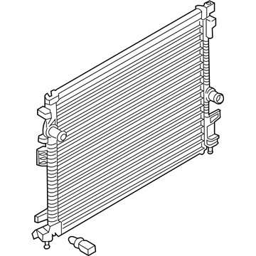 Lincoln F2GZ-8005-G Radiator