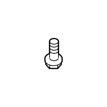 Ford -W500012-S437 Oil Return Tube Screw