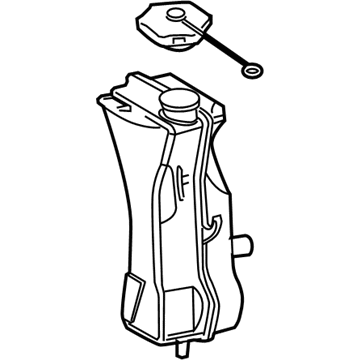 Ford 9C3Z-3E764-A Reservoir Assembly