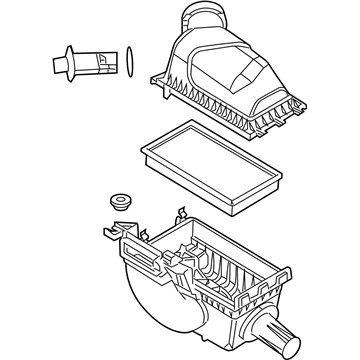 Ford 9G1Z-9600-A Air Cleaner Assembly