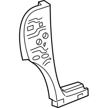 Ford F2UZ-1522843-A Hinge Pillar Reinforcement