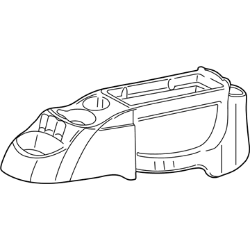 2002 Mercury Sable Center Console Base - YF1Z54045A36EAA