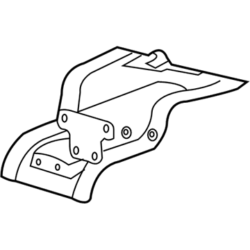 Lincoln 4L3Z-9D665-BA Lower Bracket