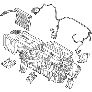 Ford PR3Z-19850-B Evaporator Assembly