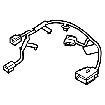 Ford MB3Z-14407-B Wire