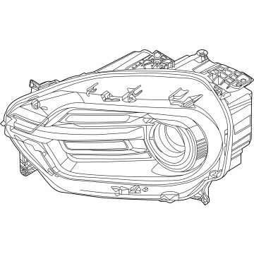 Ford M1PZ-13008-J Headlamp Assembly