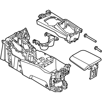 Ford DM5Z-58045A36-AA Center Console