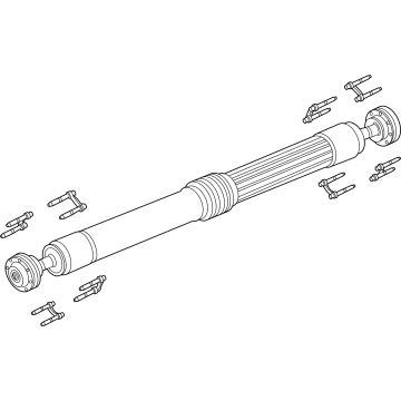 2023 Ford Bronco Drive Shaft - MB3Z-4602-Q