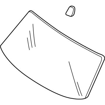 Ford 8L8Z-7803100-A Windshield