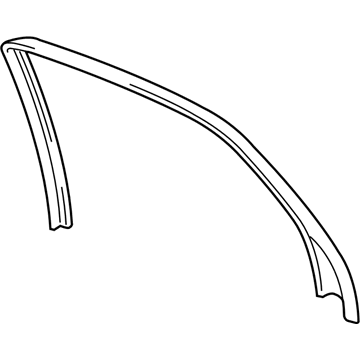 Mercury 4F4Z-5425560-AAA Window Molding