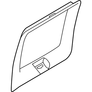 Ford 3C2Z-1625508-BAC Window Trim