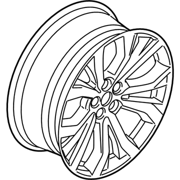 Ford LB5Z-1007-D Wheel, Alloy