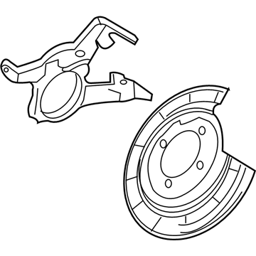 Mercury CL8Z-2B540-A Caliper Mount