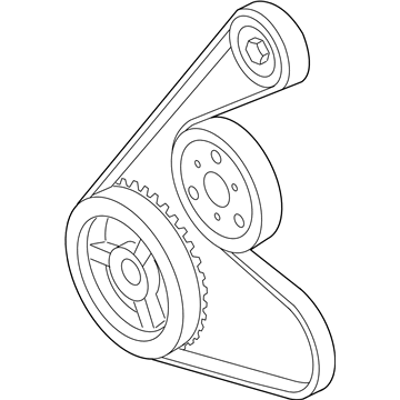 Ford AE5Z-8620-A Serpentine Belt