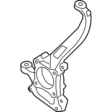 2008 Ford Expedition Steering Knuckle - 9L3Z-3K185-B