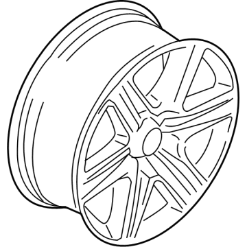 Ford NL1Z-1007-F Wheel, Alloy