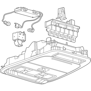 Ford ML3Z-18519A70-ECV CONSOLE ASY - OVERHEAD