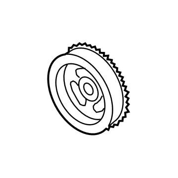 Ford JX6Z-6312-B Crankshaft Pulley