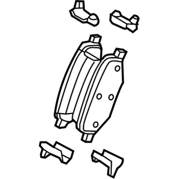 Ford FG1Z-2200-B Brake Pads