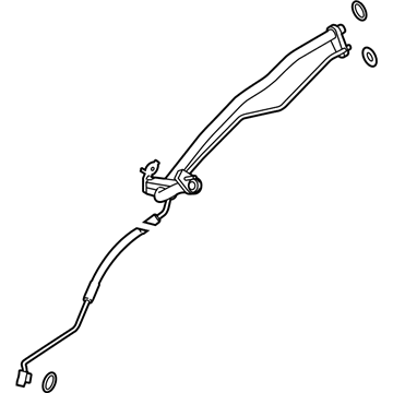 Ford HL3Z-19A834-A Hose & Tube Assembly