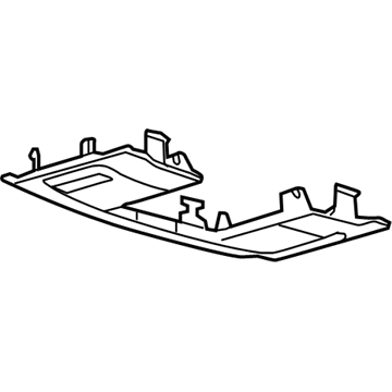 Ford 7L1Z-13783-DA Lamp Lens