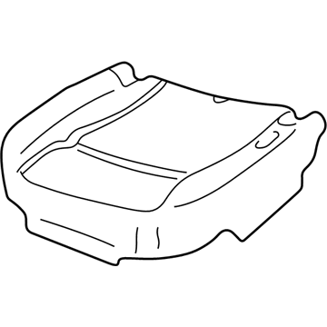 Lincoln 5W1Z-54632A23-BA Seat Cushion Pad