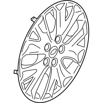 Ford SSV Plug-In Hybrid Wheel Cover - DS7Z-1130-A