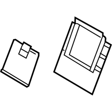 Lincoln 8A5Z-54668B10-AB Door Assembly