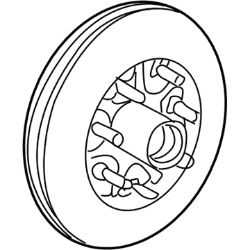 Ford 2U2Z-1V102-AC Rotor