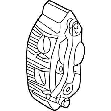 1998 Ford F-150 Brake Caliper - 6L3Z-2B121-D